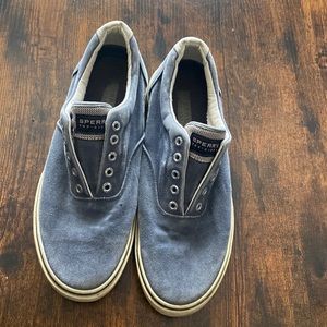 Sperry denim casual slip-on